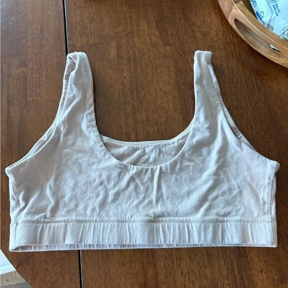 Quince Ballet Pink/cream Bra - Picture 2 of 3